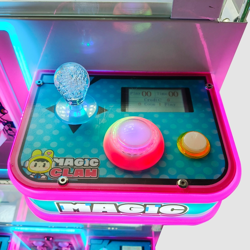 Indoor 4 Player Claw Machine with eight claws