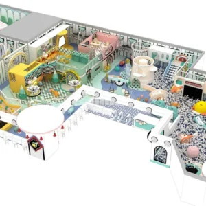 Indoor Playground Equipment 7535 Sqft