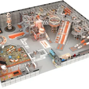 Indoor Playground Equipment 11840 Sqft