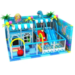 Custom Soft Rectangle Play Area Jungle Indoor Playground by Funtrek Global - wholesale kids play equipment with size, color, material customization