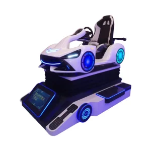 Best VR 9D Racing Simulator virtual reality driving car game machine by Funtrek Global - motorcycle and car racing with 9D motion effects